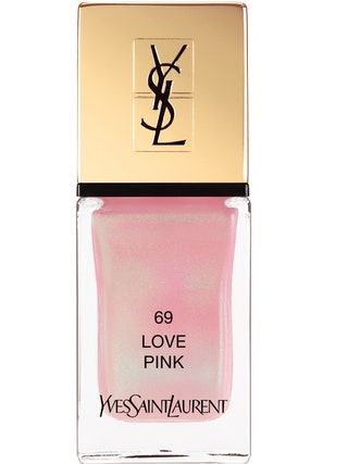 YSL лак для ногтей La Laque Couture Love Pink.