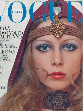 Патти Бойд на обложке Vogue.