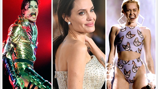 Перетянутая грудь и разрез до бедра: самые откровенные наряды Анджелины Джоли