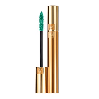 Тушь с эффектом накладных ресниц Mascara Volume Effet Faux Cils Hippie Green YSL