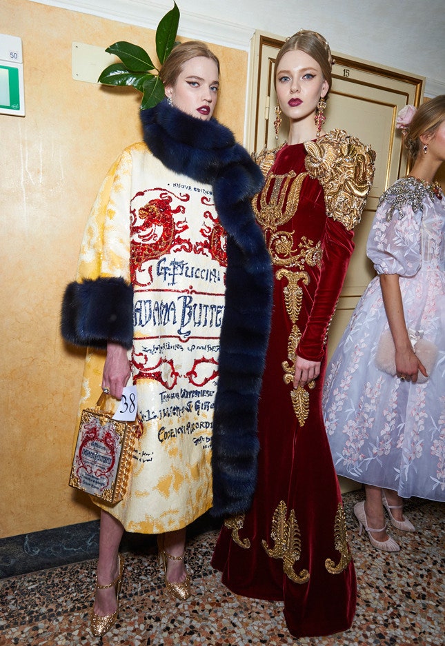 Ария Высокой моды закрытый показ Dolce  Gabbana Alta Moda весналето 2016