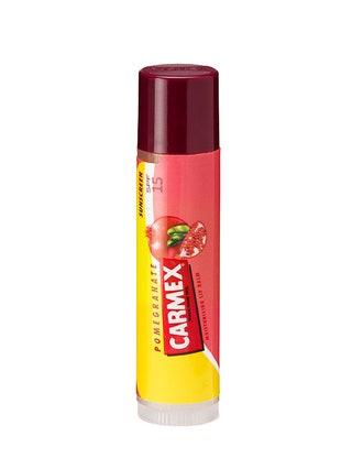Carmex гранатовый бальзам для губ.