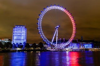 Колесо London Eye Лондон Великобритания