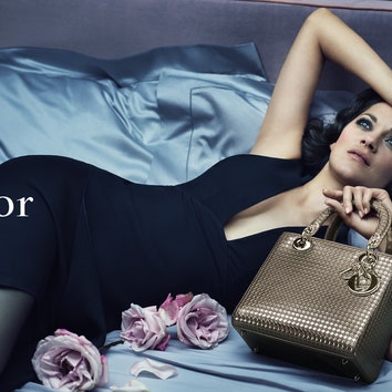 Марион Котийяр в рекламной кампании Lady Dior осень-зима 2015/2016