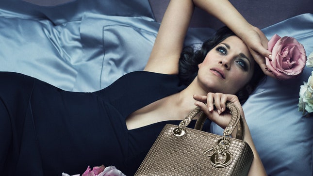 Марион Котийяр в рекламной кампании Lady Dior осеньзима 20152016