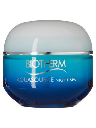 Ночная увлажняющая гельмаска Biotherm Aquasource Night Spa 2500 руб. Заменит ночной крем для сухой и нормальной кожи....