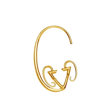 Аксессуар дня: серьги Louis Vuitton в виде знаков зодиака