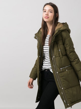 Bershka пальто прямого покроя 4999 руб.