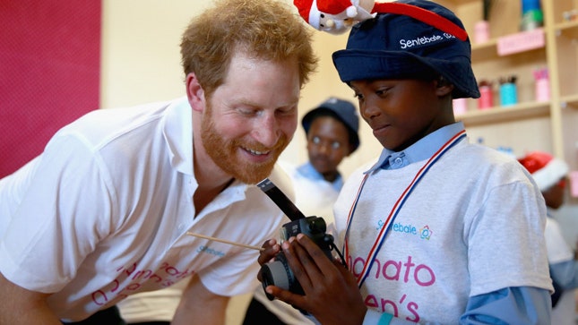 Принц Гарри открыл в Лесото детский центр в честь принцессы Дианы и своей няни