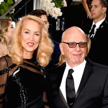 Это любовь: 59-летняя модель Джерри Холл и 84-летний медиамагнат Руперт Мердок помолвлены