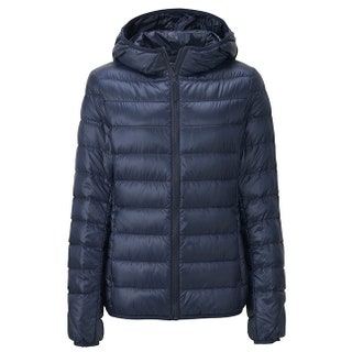 Пуховик из нейлона­ 4999 руб. Uniqlo.