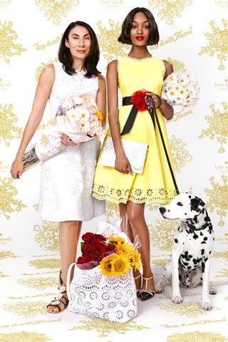 Рекламная кампания весеннелетней коллекции Kate Spade New York.