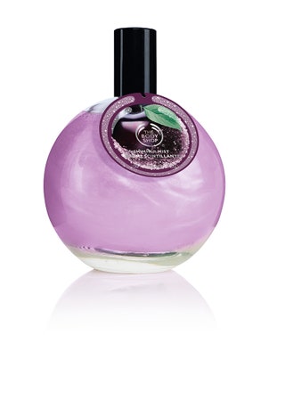 Спрей для тела с блестками «Зимняя слива» The Body Shop