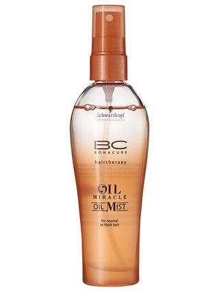 Для кудрявых жестких волос  Schwarzkopf Professional BC OiL Miracle Oil Mist 1000 руб. Уже после первого применения...