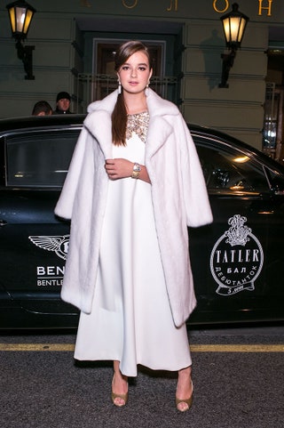 Александра Стриженова в Chanel Haute Couture