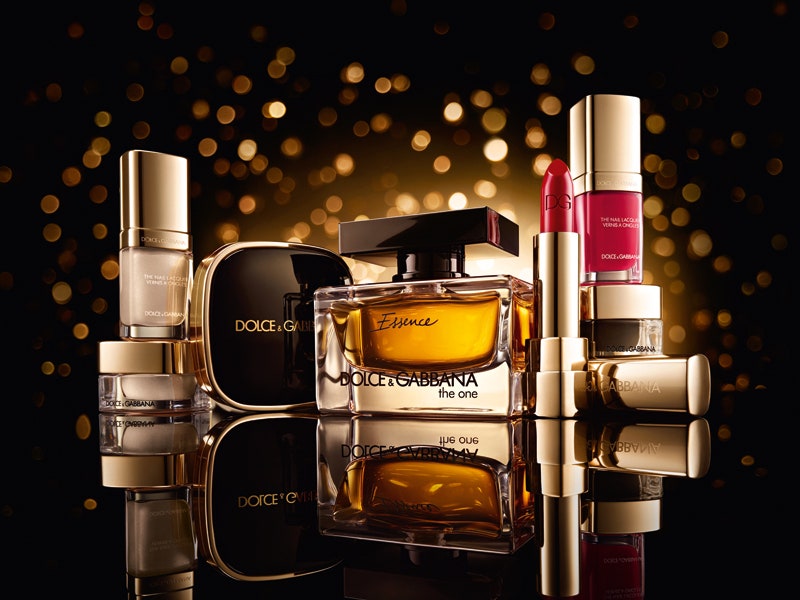 Рождественское золото лимитированная коллекция The Essence of Holiday от Dolce  Gabbana