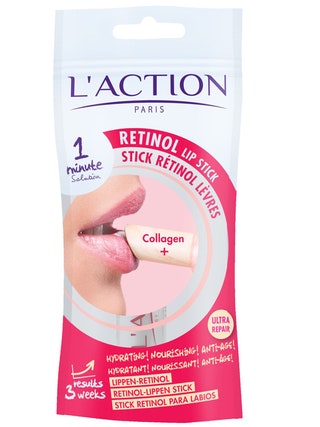 L'Action бальзам для губ Retinol Lip Stick  с витамином A  335 рублей.