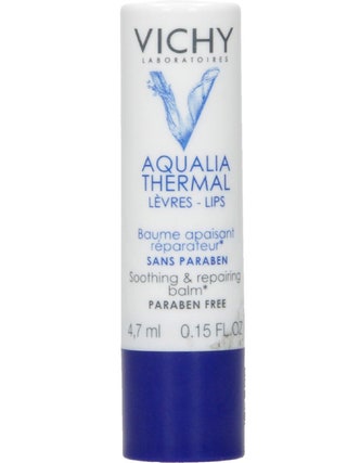 Vichy увлажняющий и восстанавливающий бальзам для губ Vichy Aqualia Thermal с термальной водой глицерином и маслом...