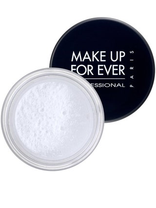 Рассыпчатая прозрачная минеральная пудра HD High Definition Powder Make Up For Ever.