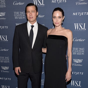 Innovator of the Year 2015: Анджелина Джоли и Брэд Питт на церемонии в Нью-Йорке