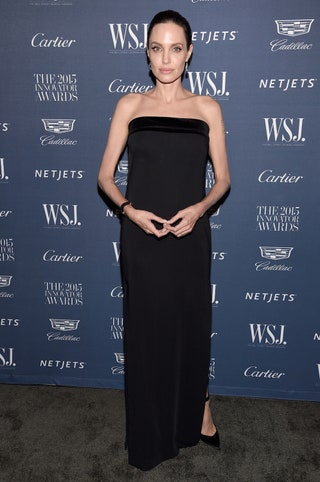 Анджелина Джоли в платье Tom Ford