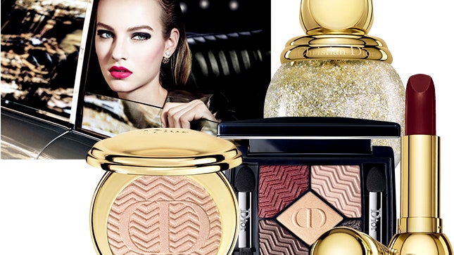State of Gold рождественская коллекция макияжа Dior 2015