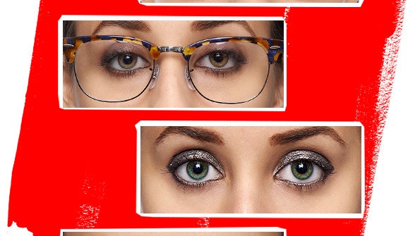 Тестклуб Allure как сочетать тени с очками и линзами