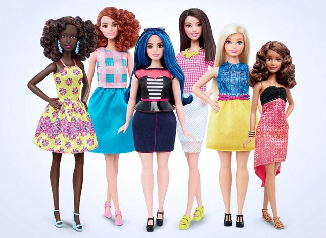 Ничто человеческое не чуждо куклу Barbie выпустили в размере plussize