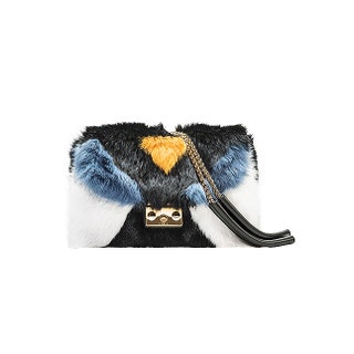Сумка из меха  кролика 46 000 руб.  Furla.