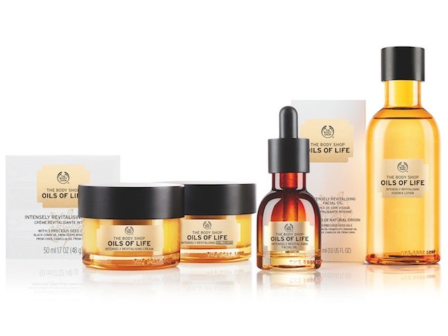 The Body Shop: восстанавливающая линия Oils of Life для лица