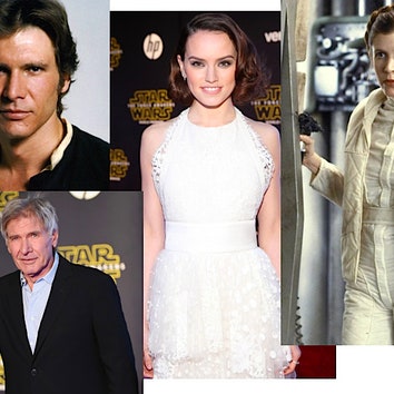«Звездные войны: Пробуждение силы»: два поколения актеров на премьере в Голливуде