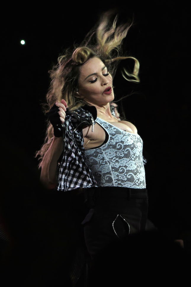 The Rebel Heart первый концерт мирового турне Мадонны в фотографиях