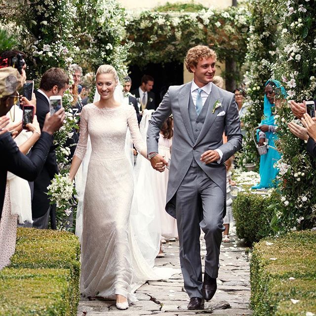 Принц Монако Пьер Казираги и Беатриче Борромео поженились в Италии