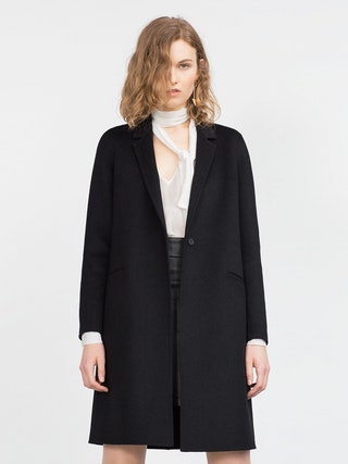 Zara пальто ручной работы 7999 руб.