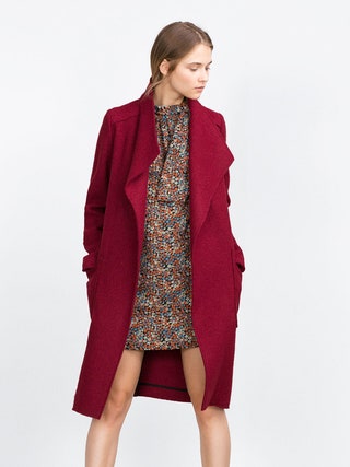Zara пальто из шерсти 6999 руб.