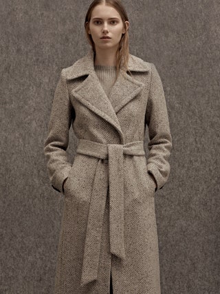 Mango длинное шерстяное пальто 13 499 руб.