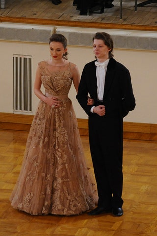 Мария Титова в Elie Saab Haute Couture