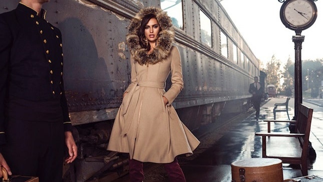Be Iconic Ирина Шейк в рекламной кампании Bebe осень 2015