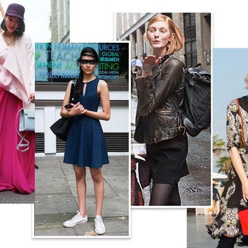 Небо Лондона: 150 стритстайл-образов гостей Недели моды