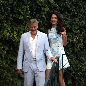 Сладкая жизнь: Джордж и Амаль Клуни проводят лето в Италии