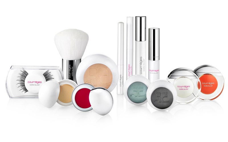 Вперед в будущее лимитированная коллекция макияжа Courreges Х Estee Lauder