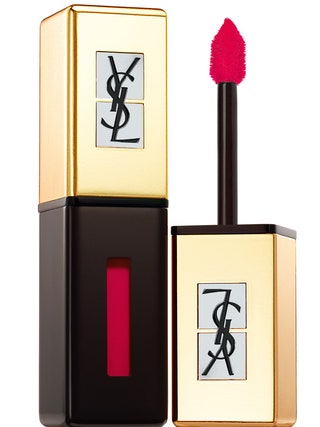 Лак для губ Rouge Pur Couture Vernis à Lèvres 201 Dewy Red YSL.