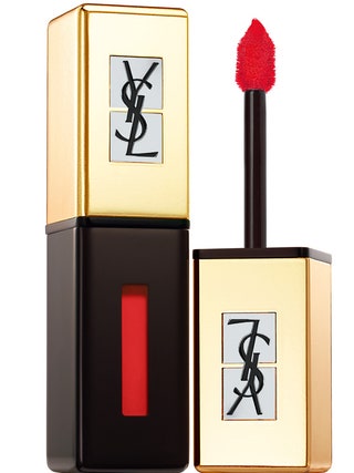 Лак для губ Rouge Pur Couture Vernis à Lèvres 202 Rouge Splash YSL.
