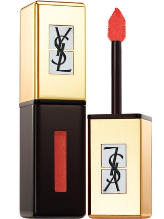 Лак для губ Rouge Pur Couture Vernis à Lèvres 212 Orange Drop YSL.