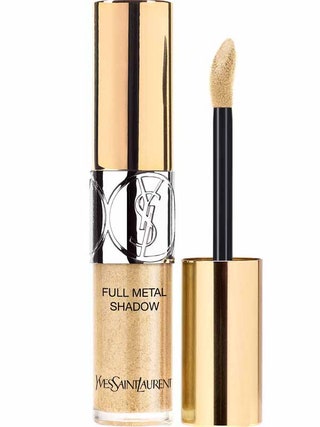 Тени для век Full Metal Shadow Dewy Gold YSL.