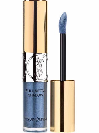 Тени для век Full Metal Shadow Wet Blue YSL.