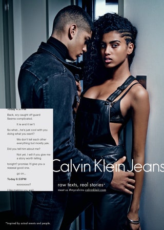 Calvin Klein Jeans.