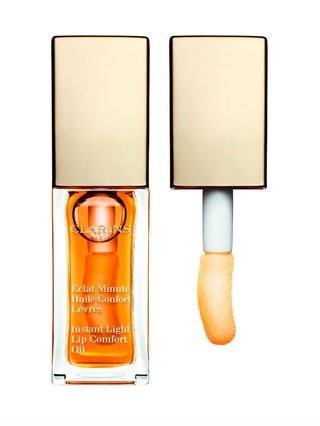 Маслоблеск для губ Eclat Minute Clarins.