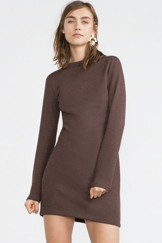 Zara трикотажное платье 2299 руб.