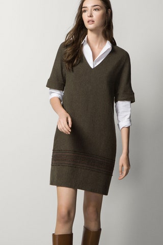 Massimo Dutti платье с фантазийным орнаментом 7590 руб.